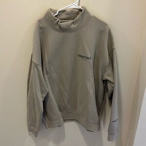 NWT Men’s Essentials Fear of God Mockneck Sweatshirt